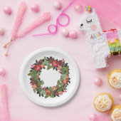 Traditionele kerstpapier Borden Papieren Bordje (Feest)