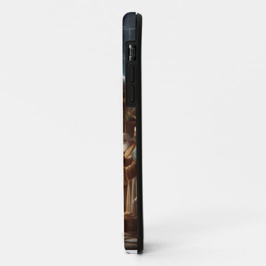 Traditionele kerststal Case-Mate iPhone case (Achterkant/links)
