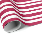 Traditionele kerststrepen cadeaupapier (Rol Hoek)