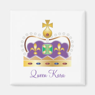 Traditionele koninklijke kroon magneet