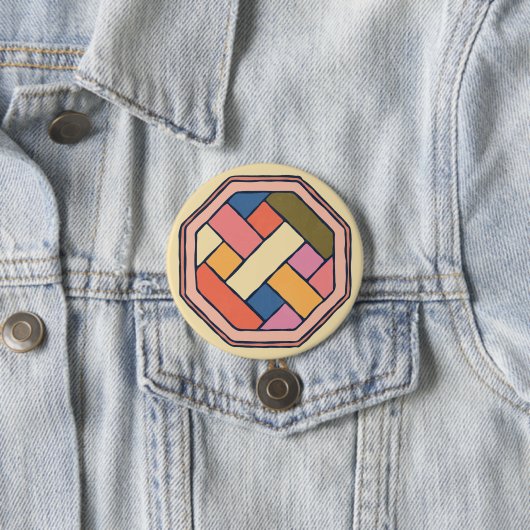 Traditionele Koreaanse Button voor patroonkunst (In situ)