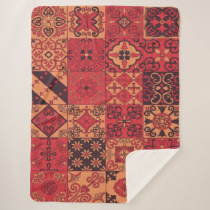 Traditionele Kunst Sherpa Deken