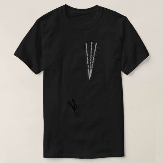 Traditionele lacrosse-stick t-shirt (Design voorkant)