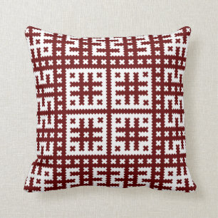 Traditionele Letse motif Ozolins Kussen