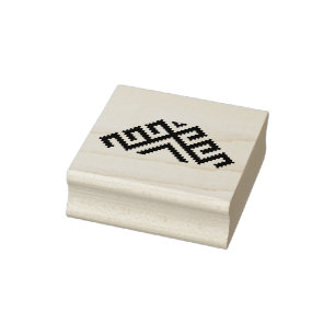 Traditionele Letse Nordic Sign Rubber Stam Rubberstempel