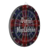 Traditionele MacLachlan speldenraad Dartbord (Voorkant Links)