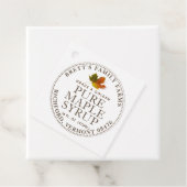 Traditionele mansiroop Label Kraft of White (In situ)