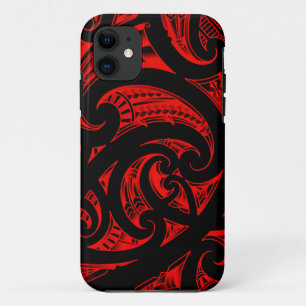 Traditionele Maori Kirituhi-kunst uit Nieuw-Zeelan iPhone 11 Hoesje