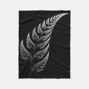 Traditionele Maori-stamestattoo. Nieuw-Zeeland. Ao Fleece Deken