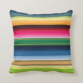 Traditionele Mexicaanse Blanket Serape Kussen