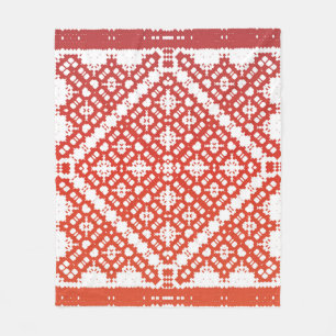 Traditionele  mexicaanse talavera. Modern ontwerp Fleece Deken