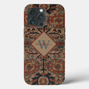 Traditionele monogrammen oost-Perzisch Patroon iPhone 13 Pro Hoesje