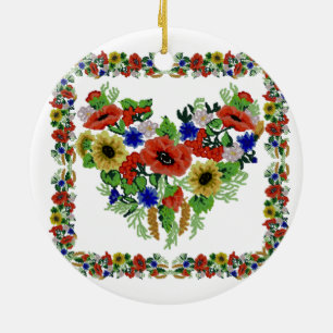 Traditionele Motif, Roemeens traditioneel Motif T- Keramisch Ornament