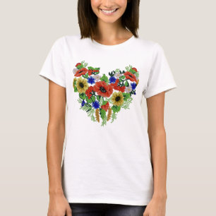 Traditionele Motif, Roemeens traditioneel Motif T- T-shirt