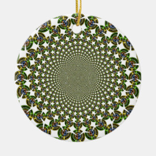 Traditionele naadloze haaien keramisch ornament
