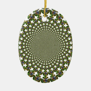 Traditionele naadloze haaien keramisch ornament