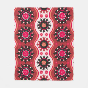 Traditionele naadloze oosterse versiering fleece deken