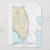 Traditionele Nautical Event / Weddenschap | Florid Kaart (Achterkant)