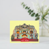 Traditionele Nederlandse Barrel Organ Briefkaart (Staand voorkant)