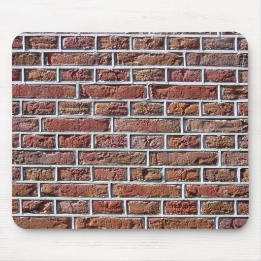 Traditionele Nederlandse Brickwork-foto Muismat (Voorkant)