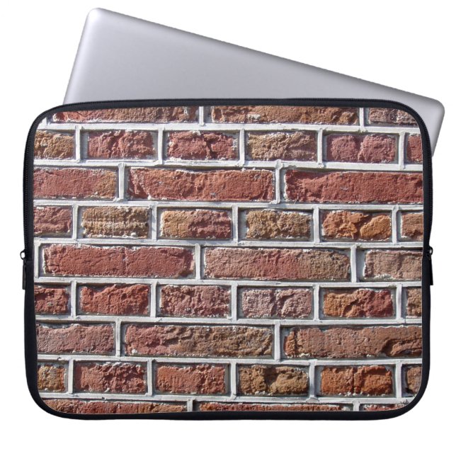 Traditionele Nederlandse brickwork Pointing Laptop Sleeve (Voorkant)