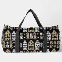 Traditionele Nederlandse Folk Art Print