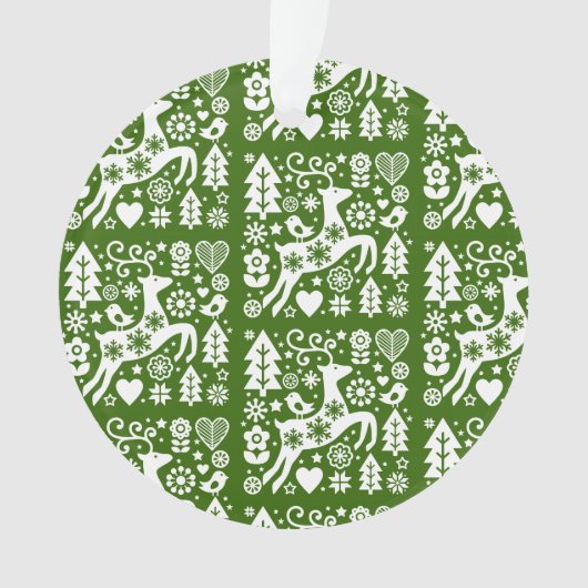 Traditionele Nordic Christmas Decor Ornament (voorkant)