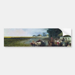 Traditionele Oekraïense bruiloft (Oekraïne) (huwel Bumpersticker