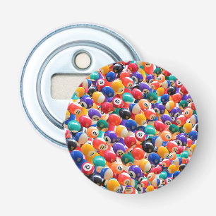 Traditionele oogbalkleuren, flesopening button flesopener