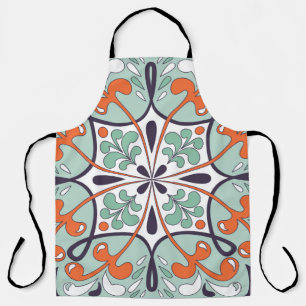 Traditionele oosterse bloementornament, Marokkaans Schort