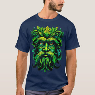Traditionele Pagan Keltische Greenman T-shirt