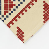 Traditionele Palestijnse broderie Fleece Deken (Hoek)