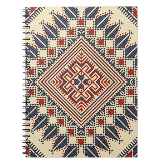 Traditionele Palestijnse broderie Notitieboek (Voorkant)