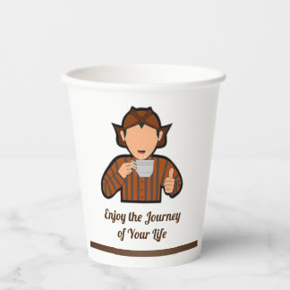 Traditionele papierbeker papieren bekers