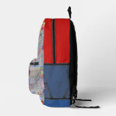Traditionele Patchwork Geometrisch Patroon Tas (Rechts)