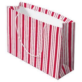Traditionele pepermunt gestreepte cadeautas