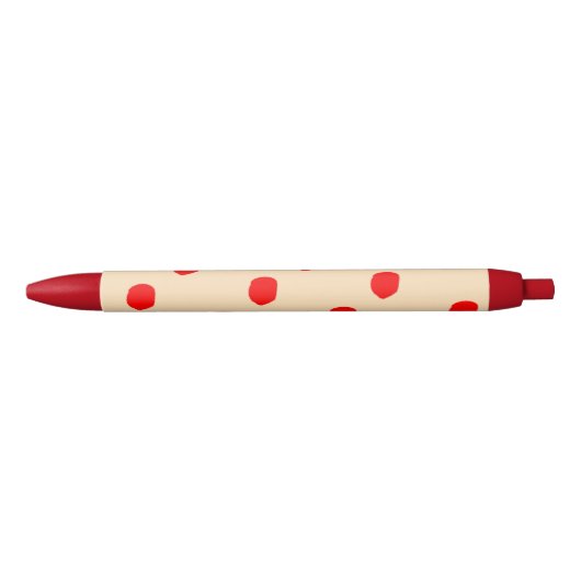 Traditionele polka stippen Pen (Voorkant)