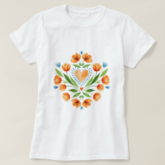 Traditionele Poolse volkscultuur T-shirt