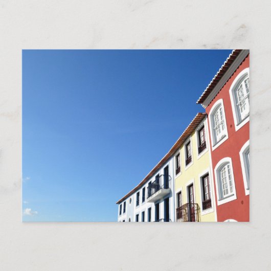 Traditionele Portugese woningen: Angra do Heroismo Briefkaart (Voorkant)