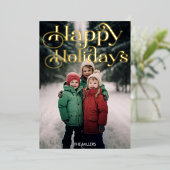 Traditionele Prettige Feestdagen Minimal 1 Foto El (Staand Voorkant)