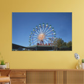 Traditionele reuzenrad canvas print (Insitu (Woonkamer))