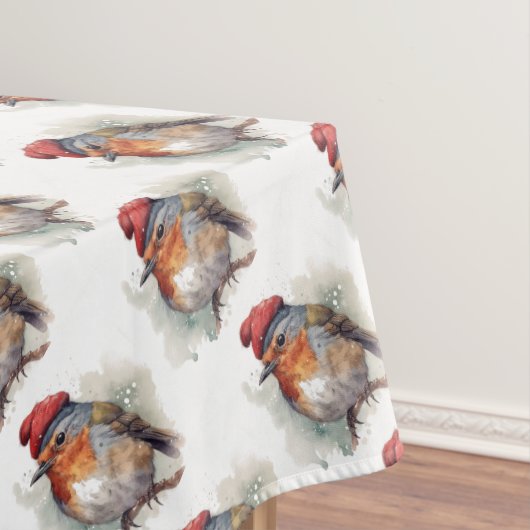 Traditionele Robin Vakantie Tafel Decoratie Tafelkleed (Voorbeeld)
