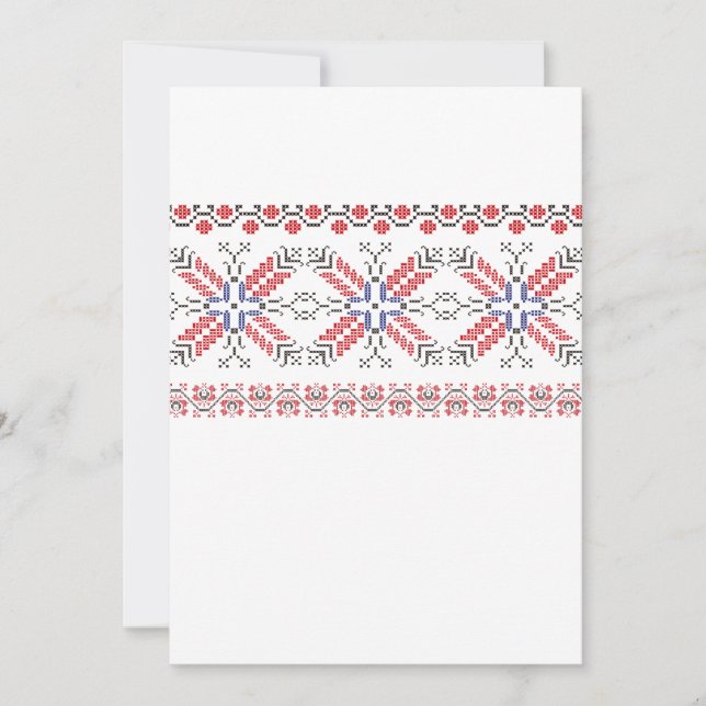 Traditionele Roemeense folklmofos (Voorkant)