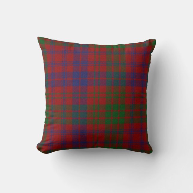 Traditionele Ross Tartan Pset Pillow Kussen (Voorkant)