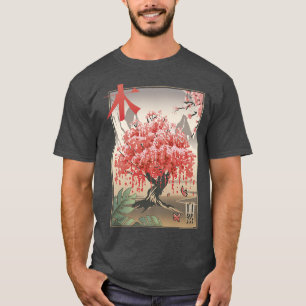 Traditionele Sakura Japanse Cherry Blossom Tree T-shirt