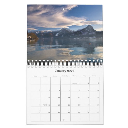 Traditionele Salzkammer Kalender (Jan 2026)