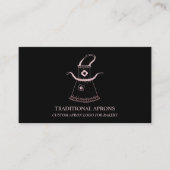 Traditionele Schorten bakkerij Visitekaartje (Voorkant)