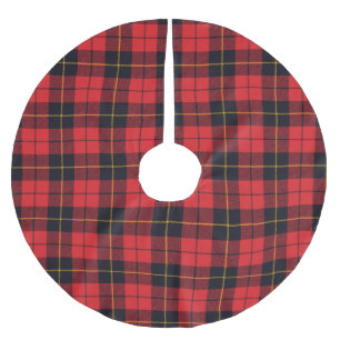 Traditionele Schotse Clan Wallace Tartan Kerstboom Rok