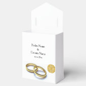 Traditionele Schotse en Keltische bruiloft Ring Th Bedankdoosjes (Geopend)