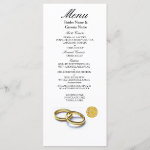 Traditionele Schotse en Keltische bruiloft Ring Th Menu